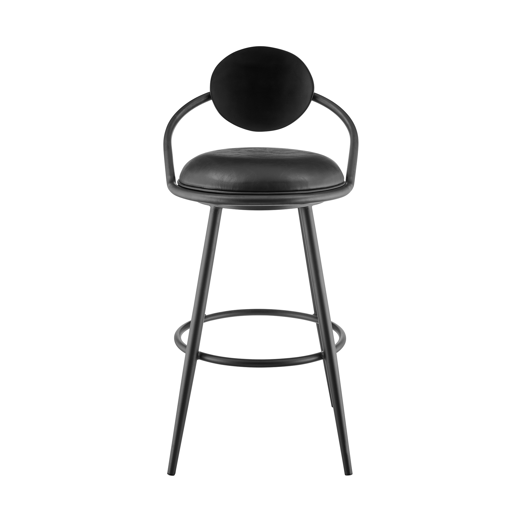 Armen Living Carnation Swivel Counter Stool