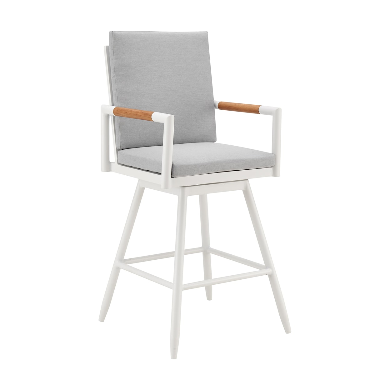 Armen Living Crown Outdoor Barstool