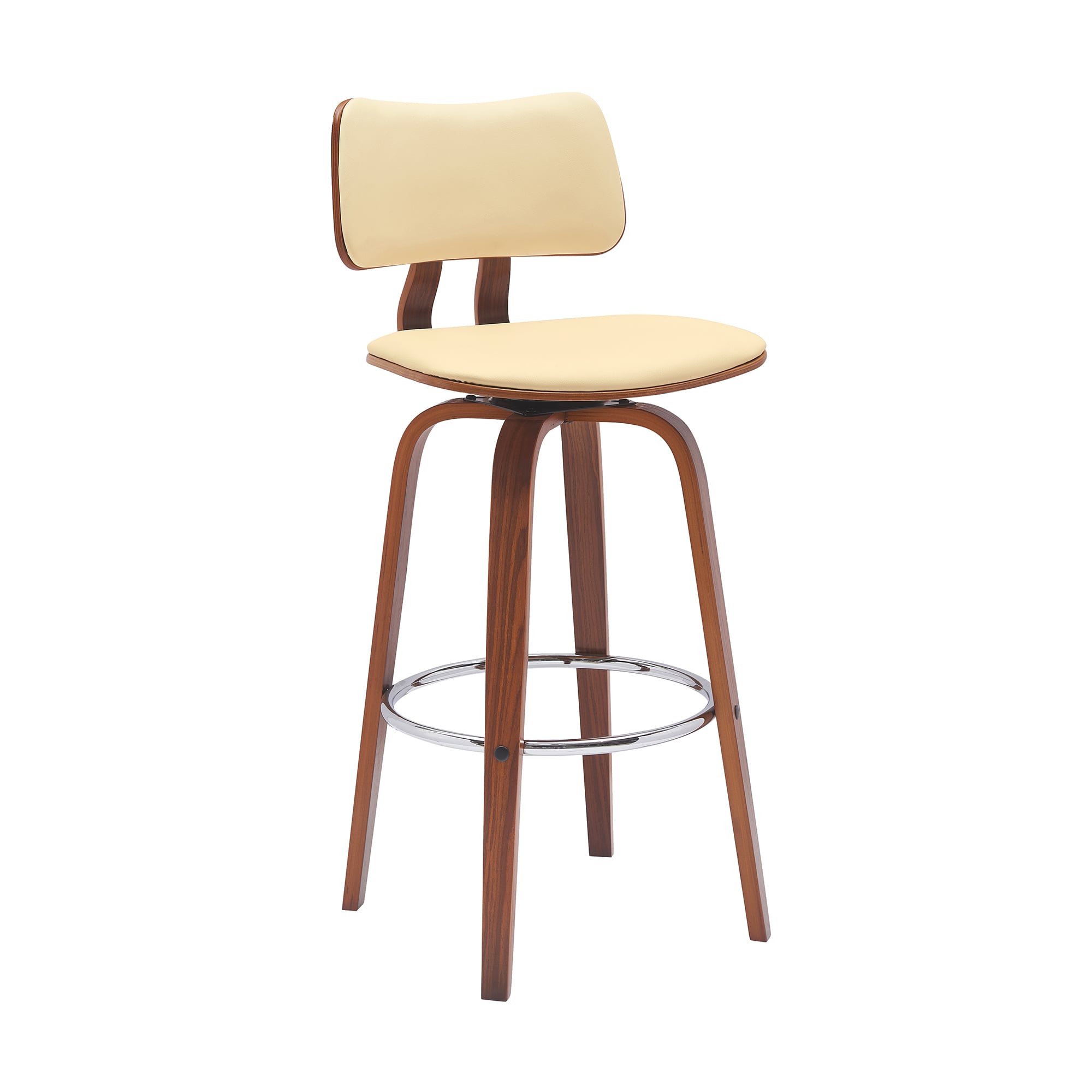 Armen Living Pico Swivel Bar Stool