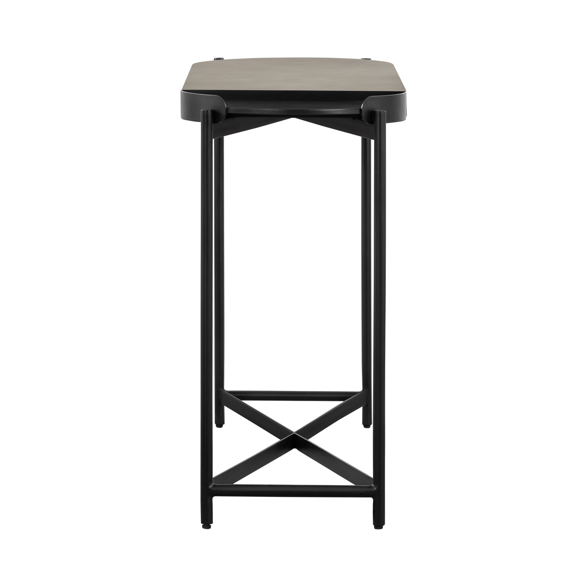 Armen Living Dua Console Table