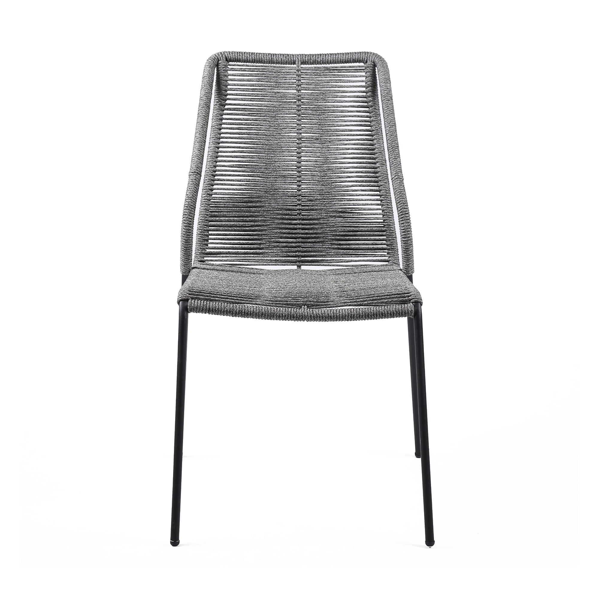 Armen Living Clip Outdoor Dining Chair