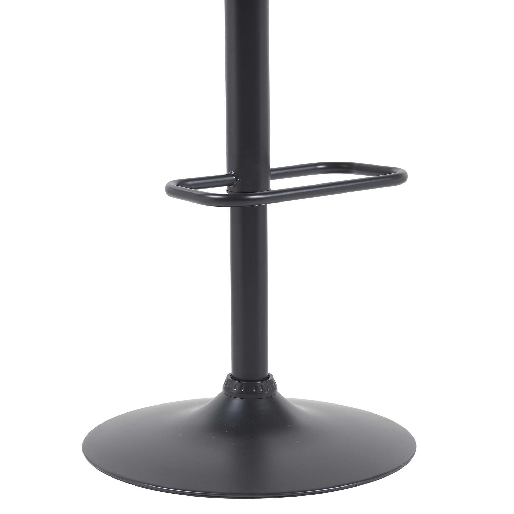 Armen Living Anibal Upholstered Adjustable Swivel Barstool