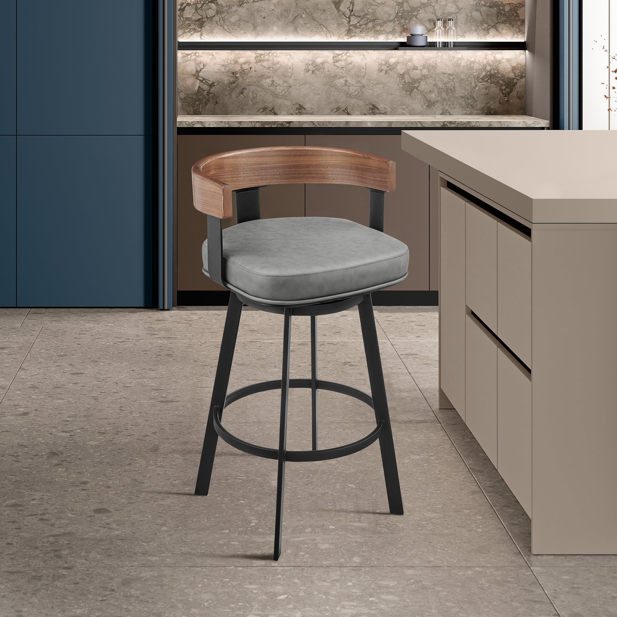 Armen Living Idris 26" Counter Stool
