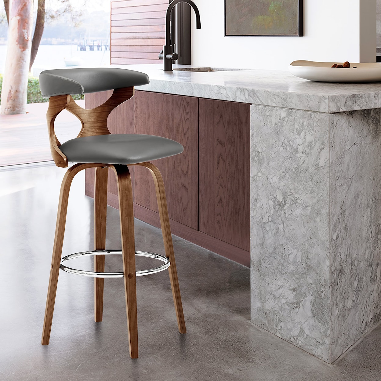 Armen Living Zenia Bar Stool