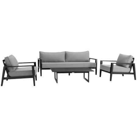 Outdoor 4PC Conversation Set