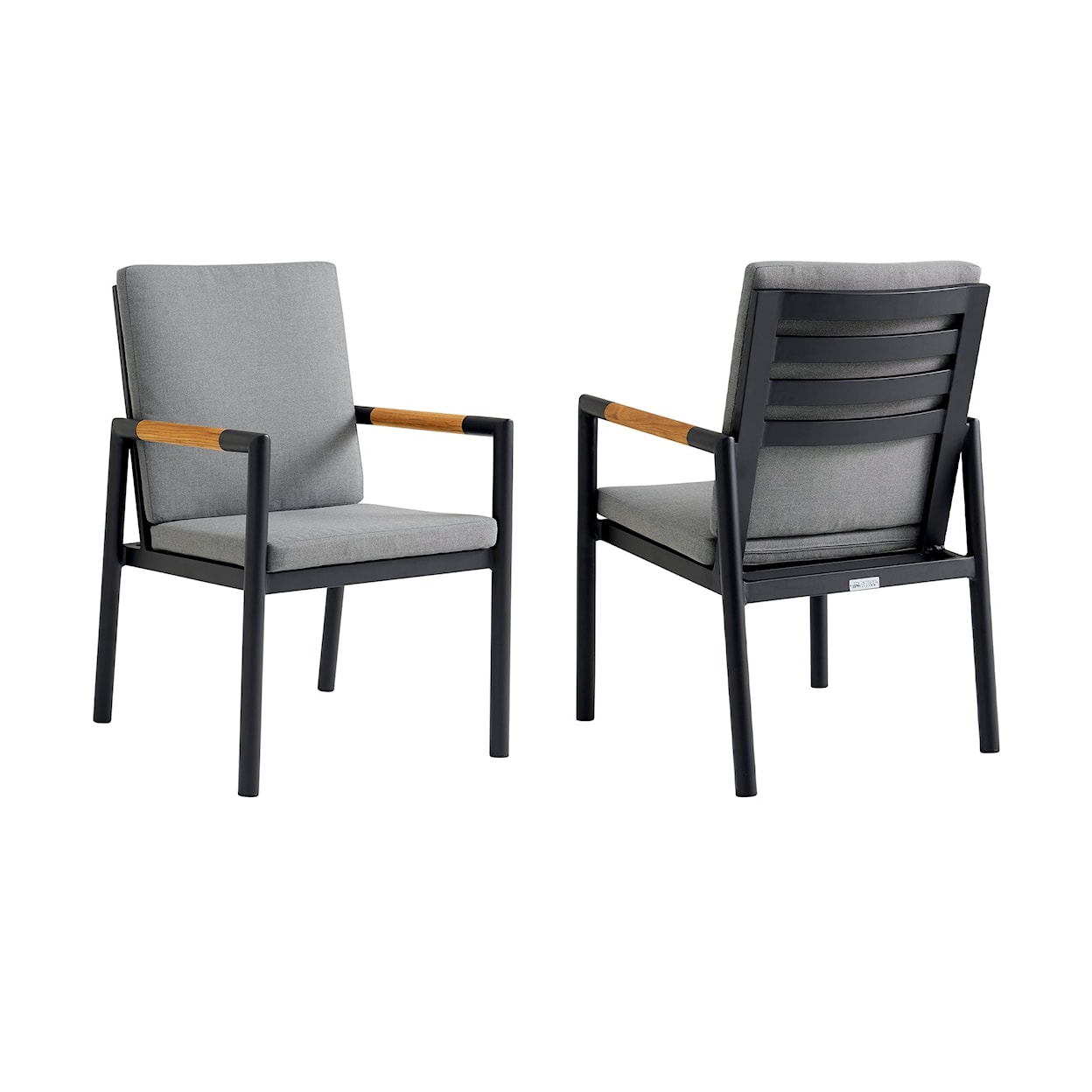 Armen Living Royal Outdoor Dining Chair