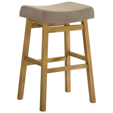 Upholstered Backless Barstool
