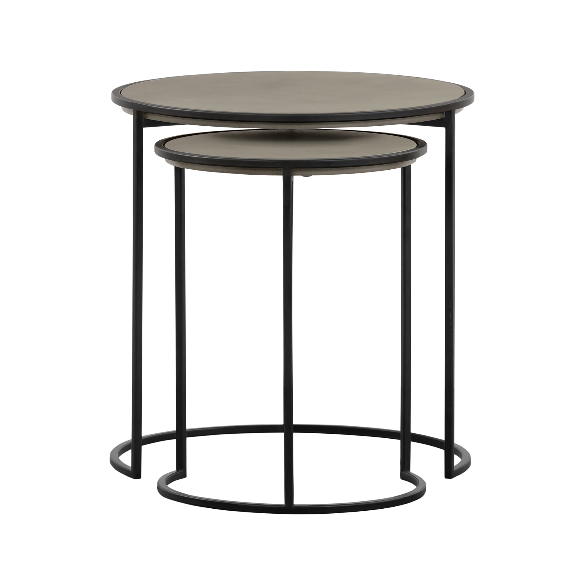 Armen Living Rina Nesting End Table