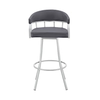 Contemporary Swivel Bar Stool