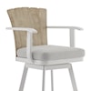 Armen Living Hazel Outdoor Barstool