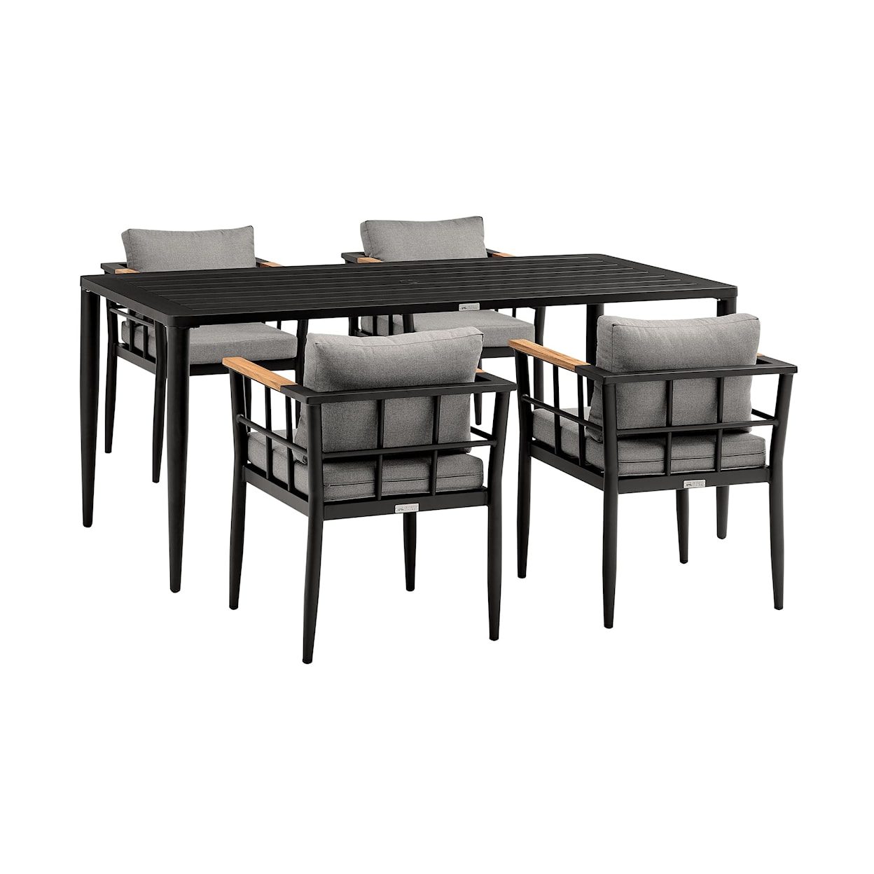 Armen Living Ezra Outdoor Dining Set