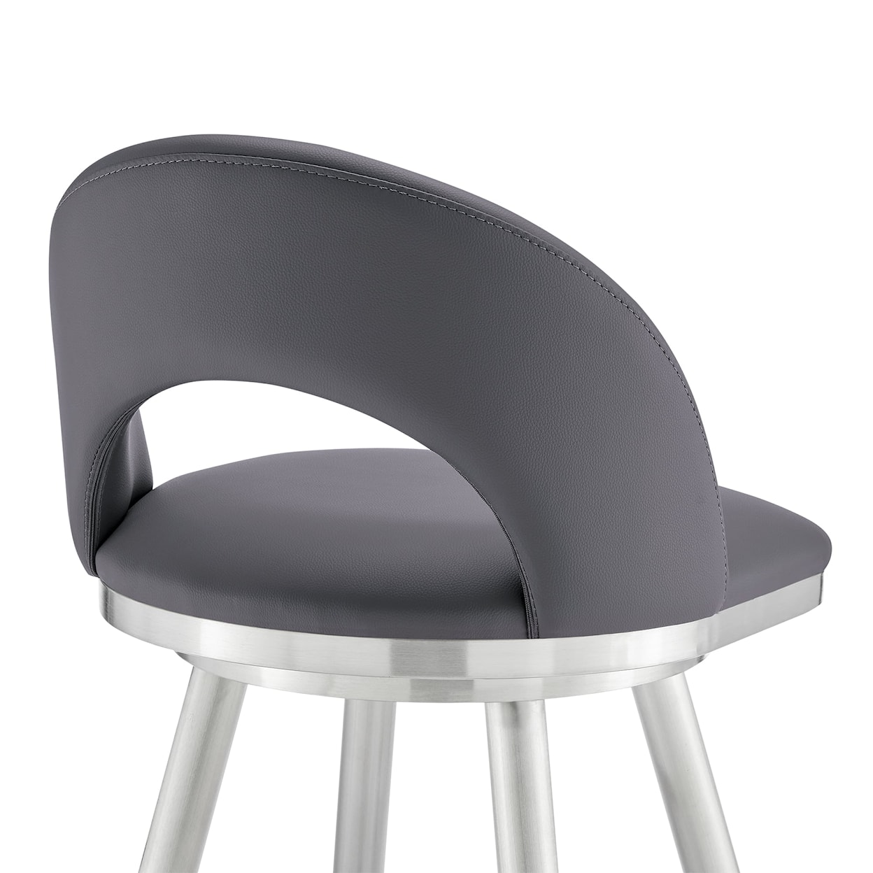 Armen Living Charlotte Gray Barstool