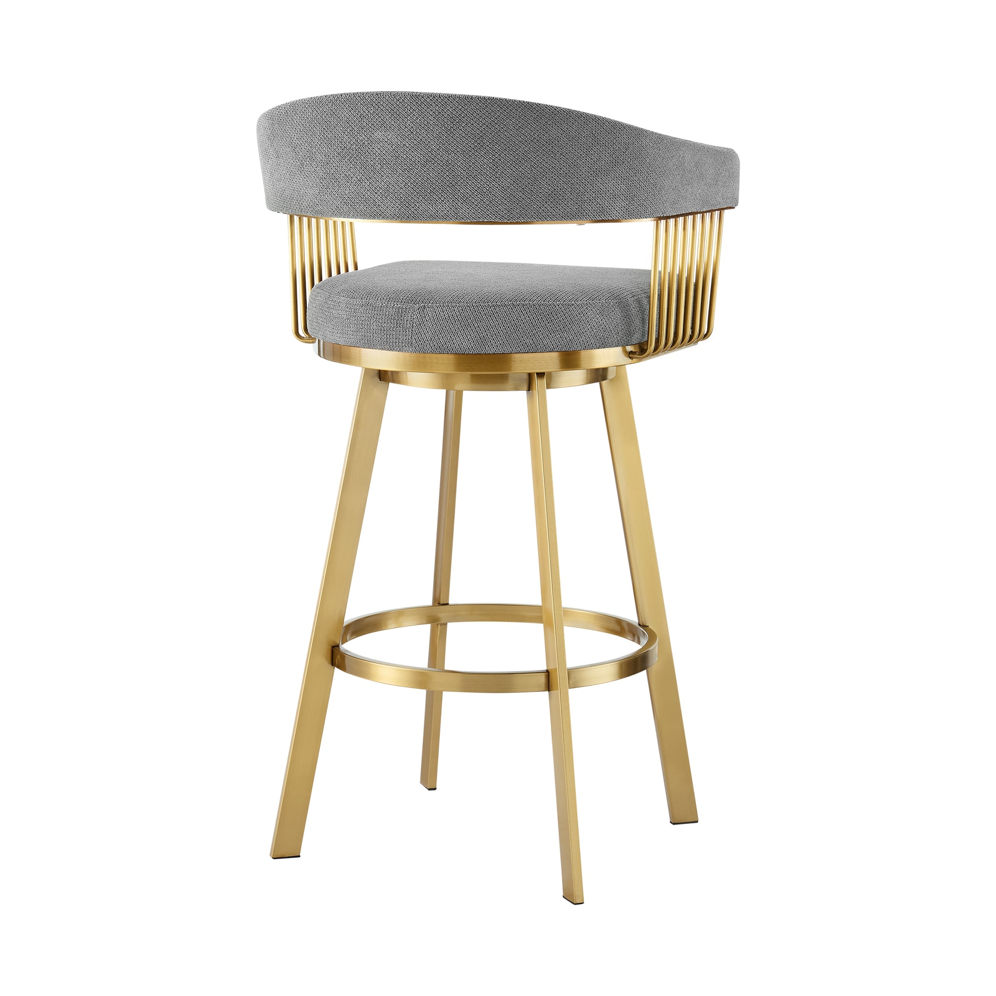 Armen Living Chelsea Swivel Bar Stool