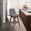 Armen Living Amalie Swivel Bar Stool