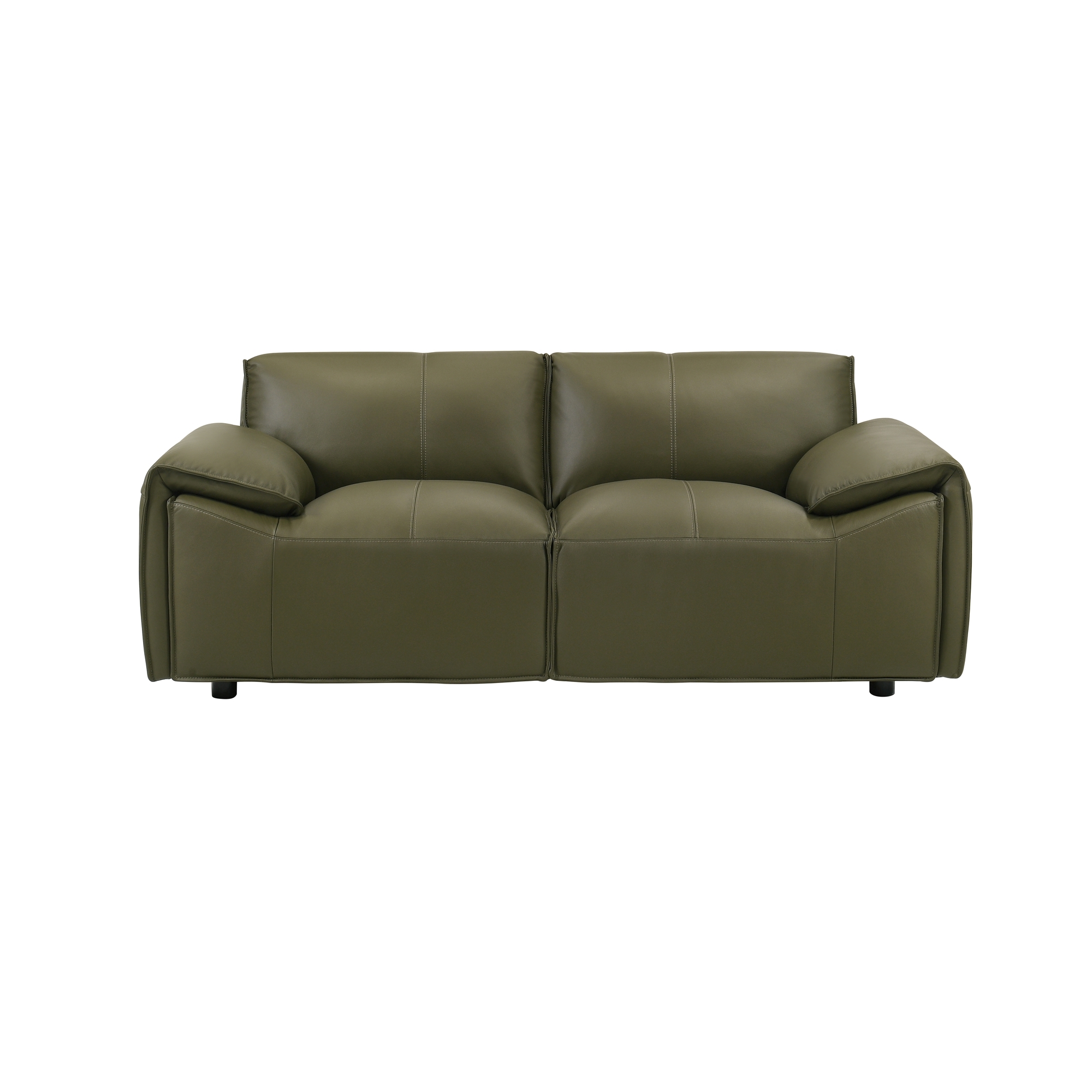 2-pc. Top-Grain Leather Living Room Set