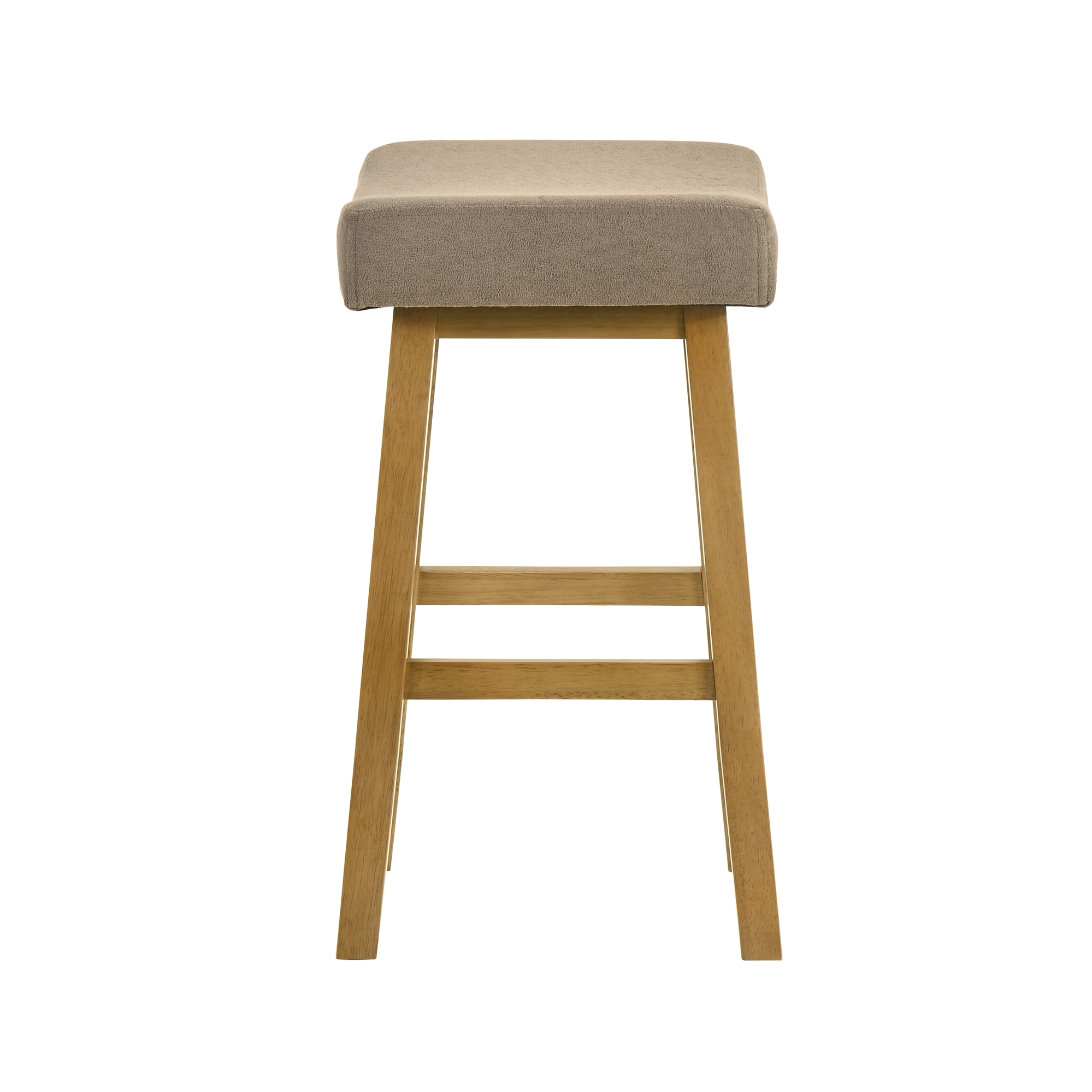 Armen Living Lenon Upholstered Backless Counter Stool