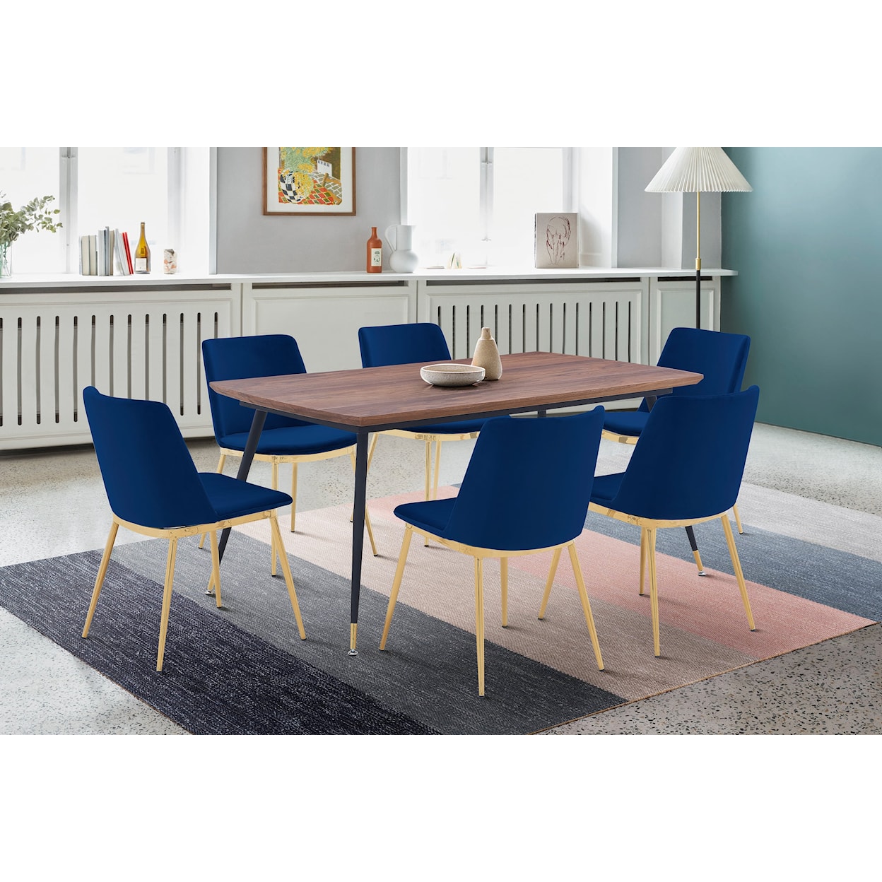 Armen Living Messina Dining Set