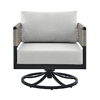 Casual Outdoor Swivel Chair