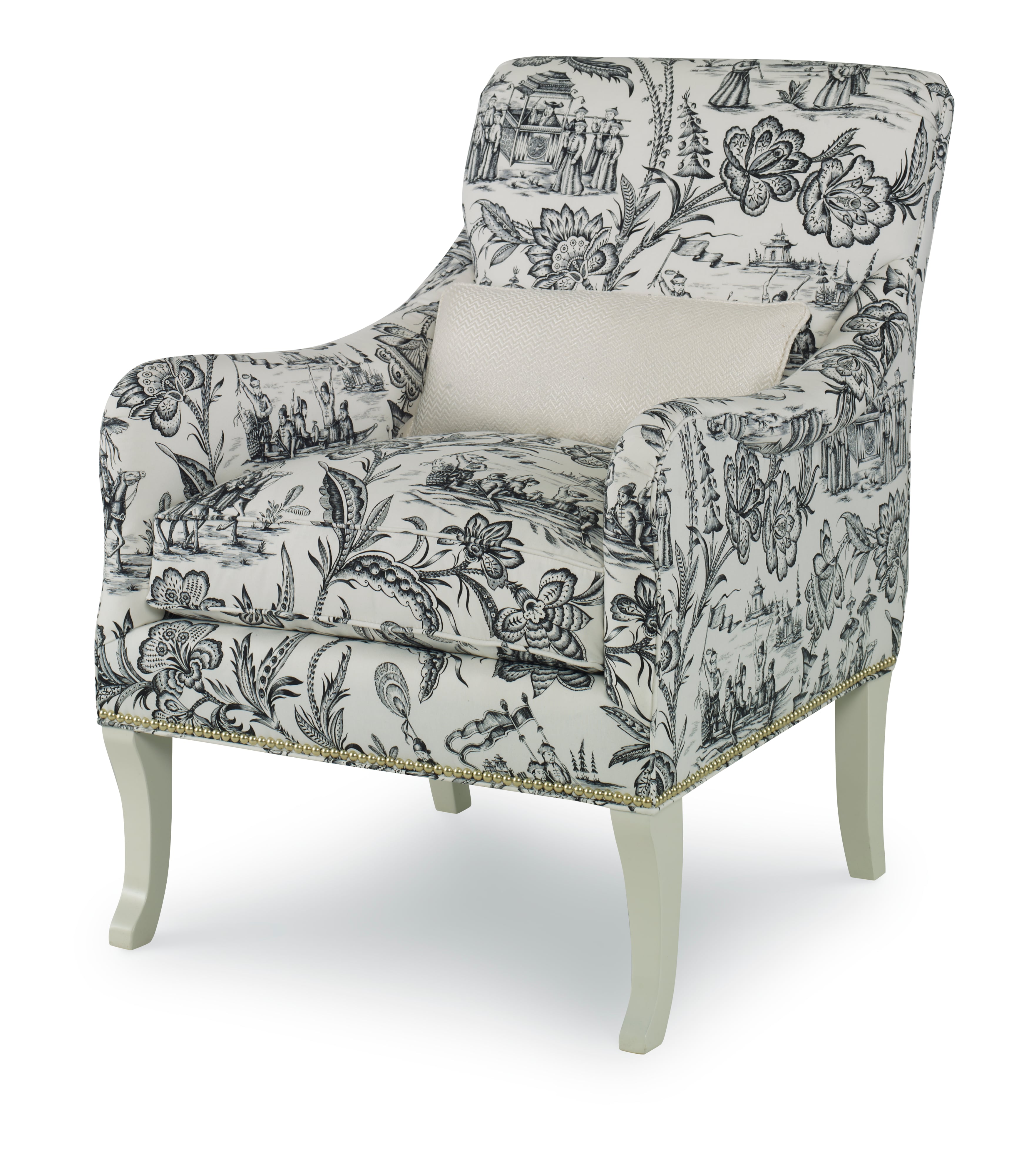 High-Leg Accent Chair