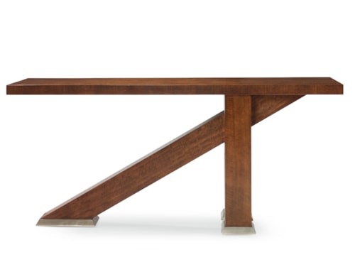 Contemporary Console Table with Unique Legs
