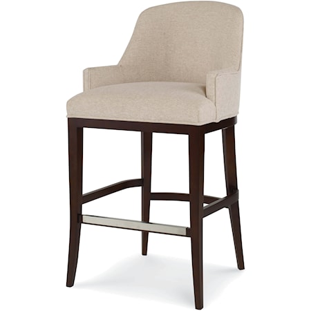 Gabriel Transitional Upholstered Counter Stool