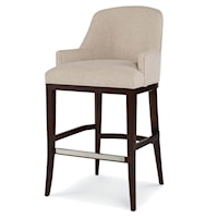 Gabriel Transitional Upholstered Counter Stool