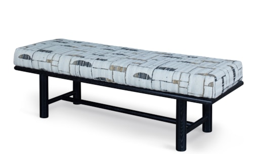 Leland Contemporary Upholstered Bench