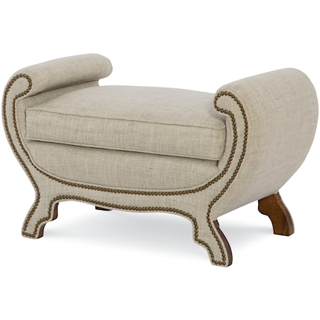 Duke of York Transitional Accent Ottoman