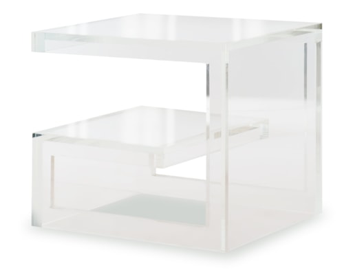 Chin Hua Glam Bunching Table in Acrylic