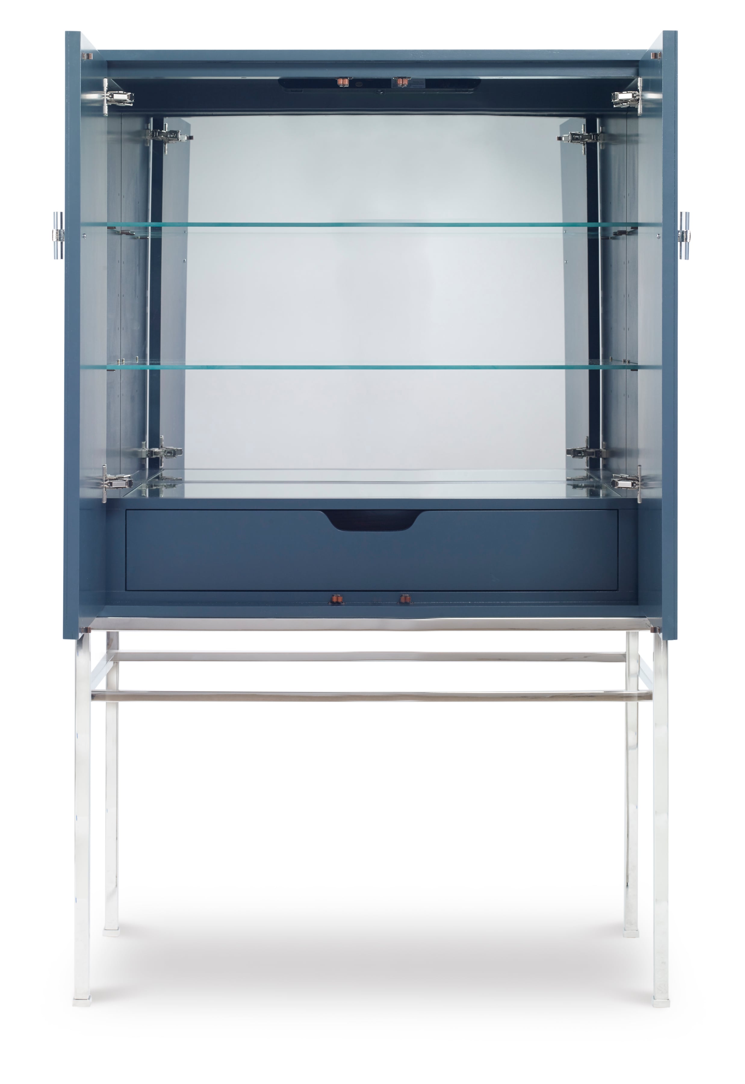 Details Bar Cabinet (Mirror Back Panel)