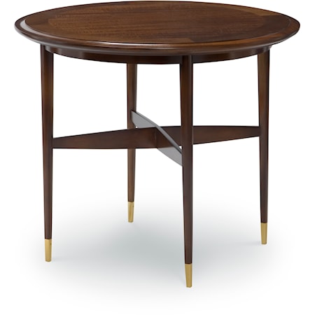Jeremy Side Table with Ferrules