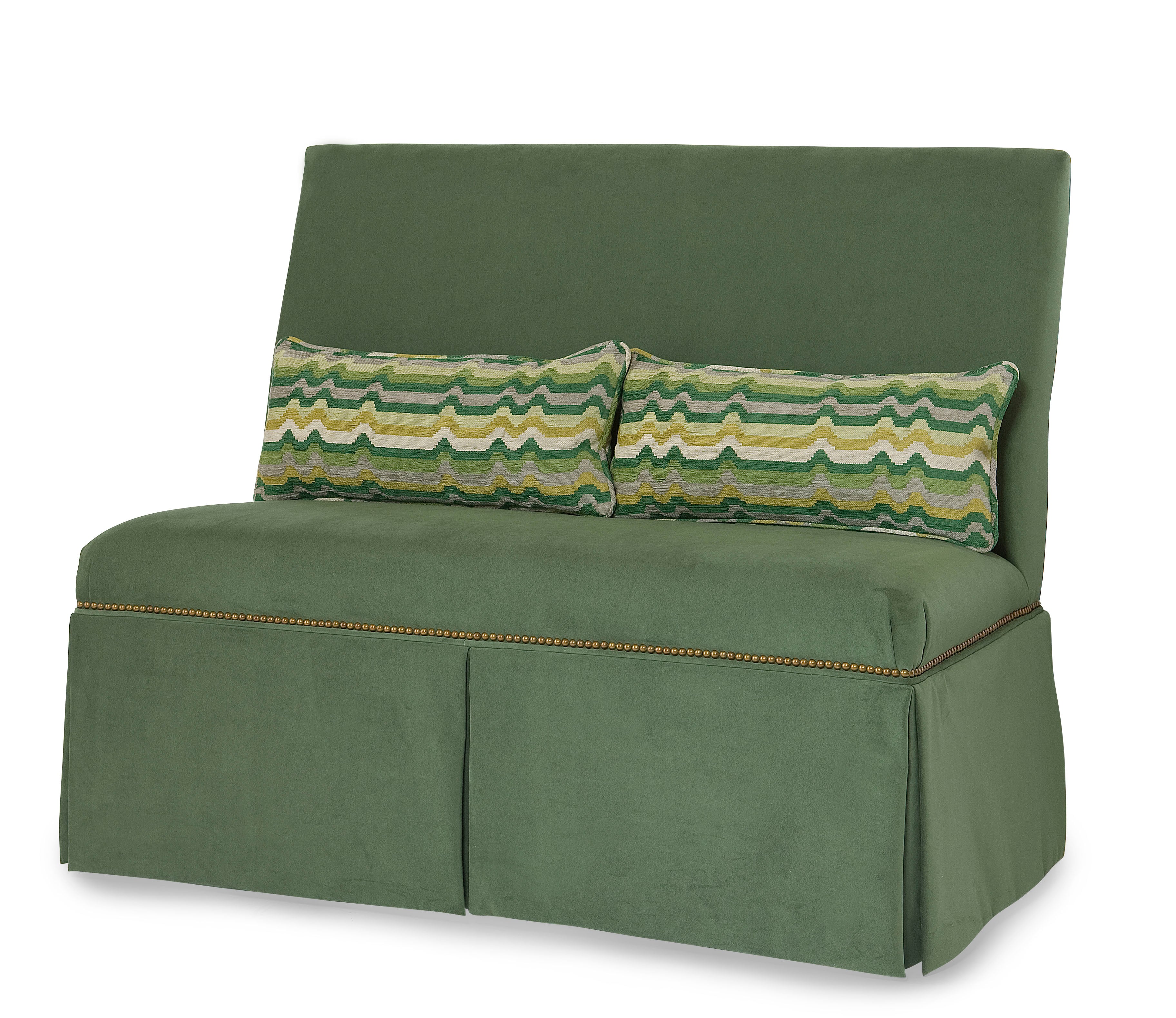 32 To 44 Skirted  Armless Banquette