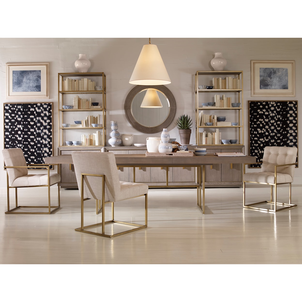 Century Archive Home and Monarch Kendall Metal Side Chair