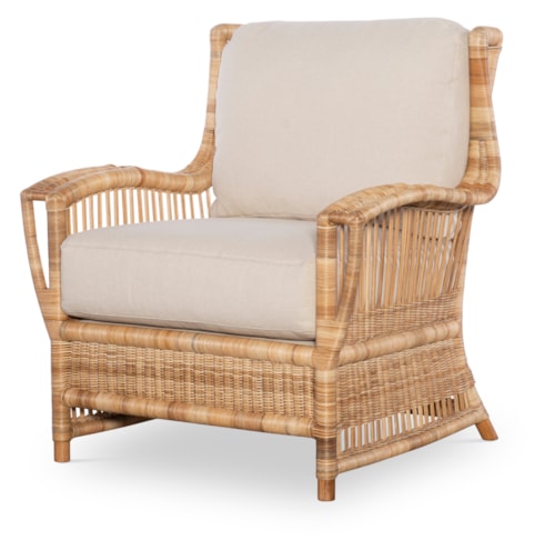 Avalon Lounge Chair - Natural/Flax