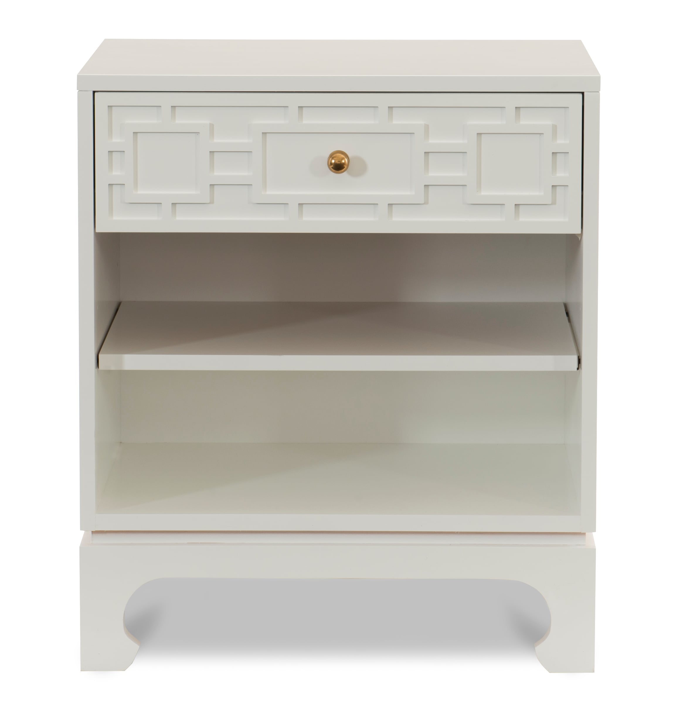 Details Single Drawer Small Nightstand