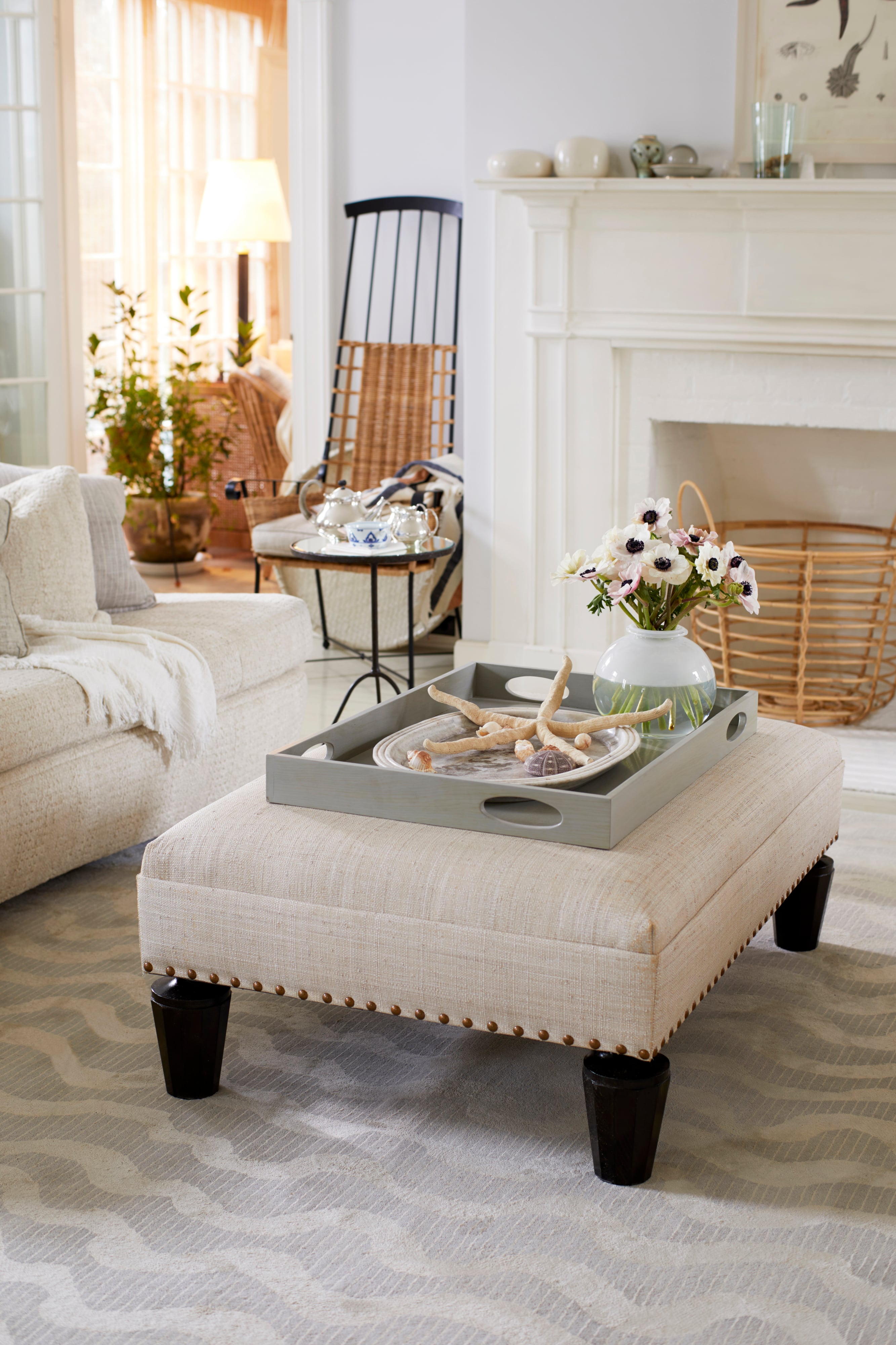 Upland Cocktail Ottoman - 111 To 120