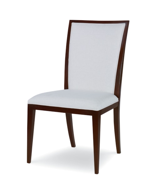 Quincy Dining Side Chair in Off-White Fabric
