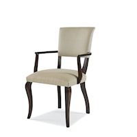 Transitional Dining Arm Chair