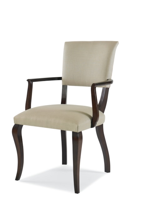 Transitional Dining Arm Chair