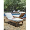 Century West Bay Teak Chaise