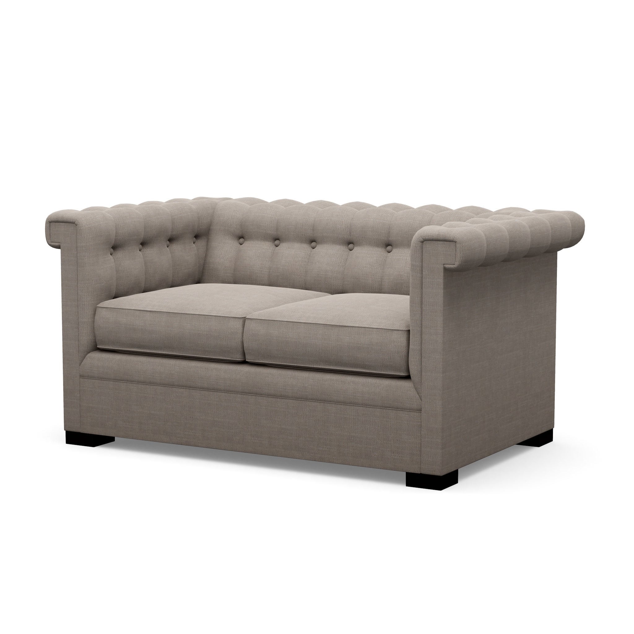 Modern Chesterfield Love Seat
