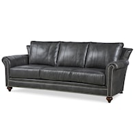 Tanner Transitional Sofa with Rolled Arms