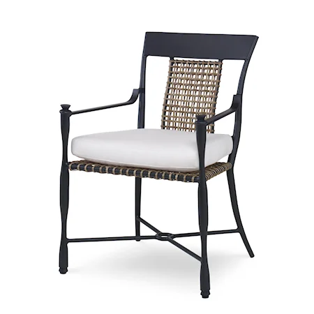 Rhodes Tropical Dining Arm Chair