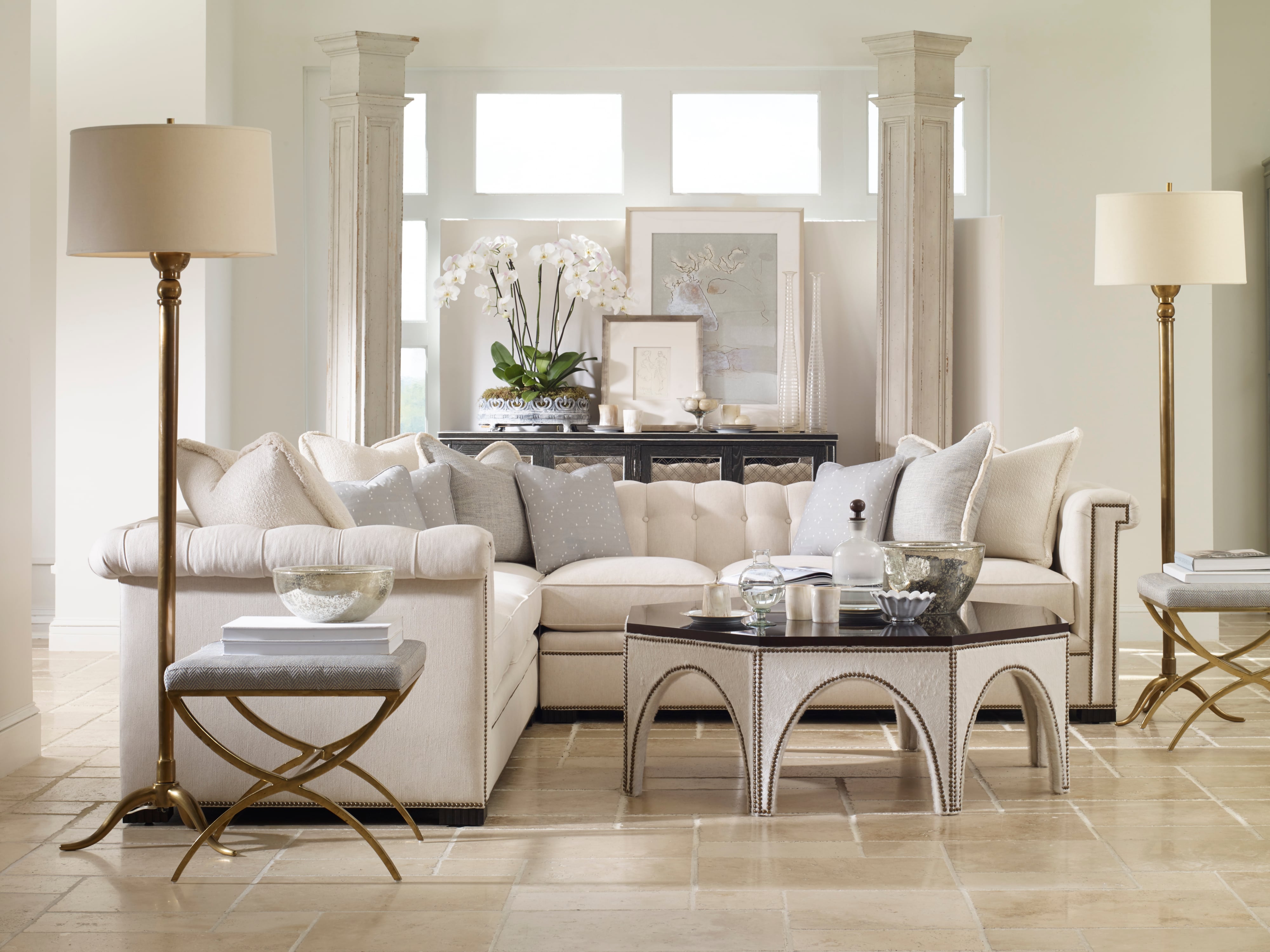 Modern Chesterfield Laf Sofa