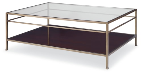 Hyde Park Transitional Cocktail Table