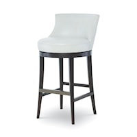 Dutton Contemporary Swivel Bar Stool