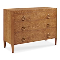 Aniston Mid-Century Modern 3-Drawer Occasional Chest