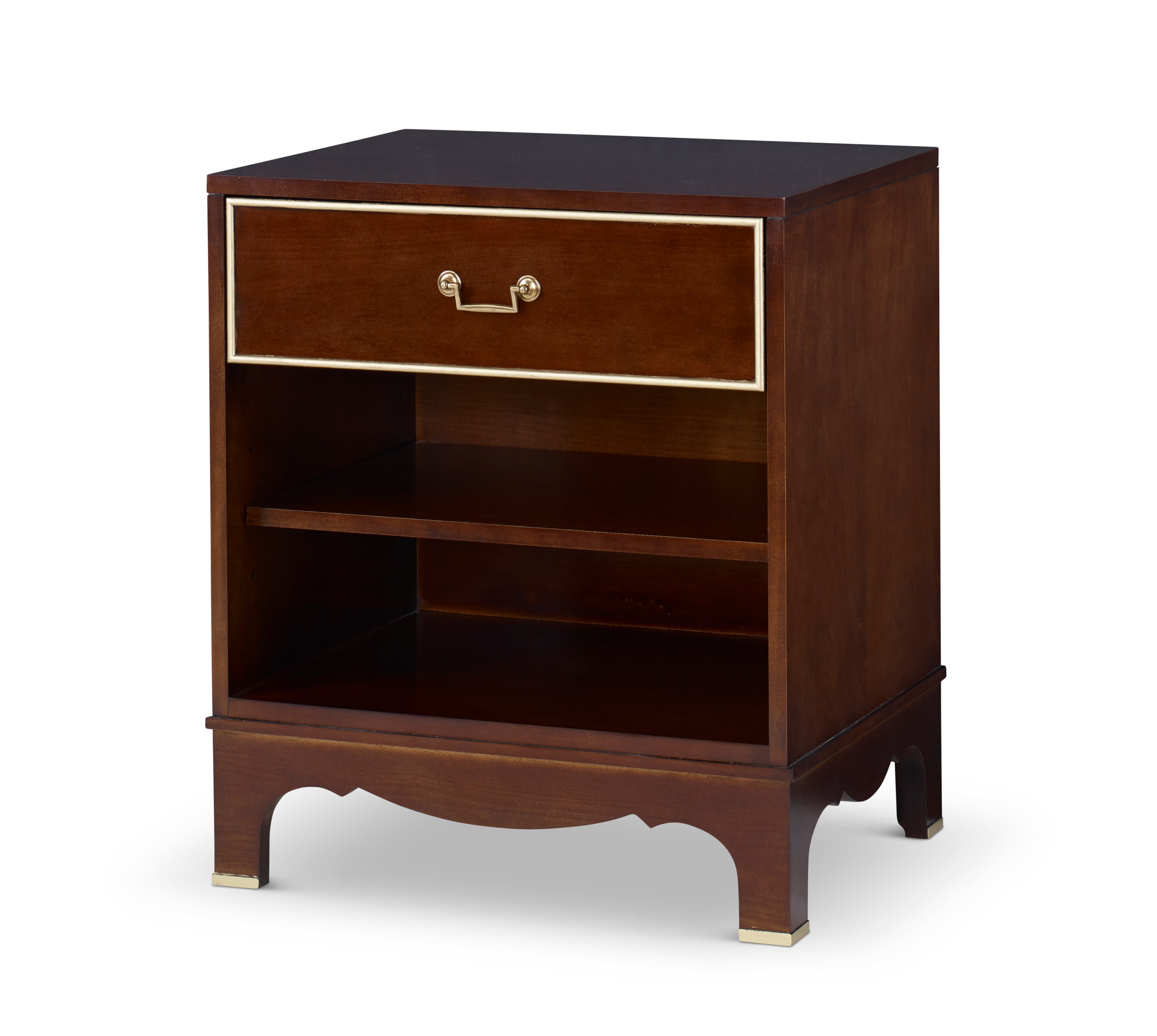 Details Single Drawer Small Nightstand