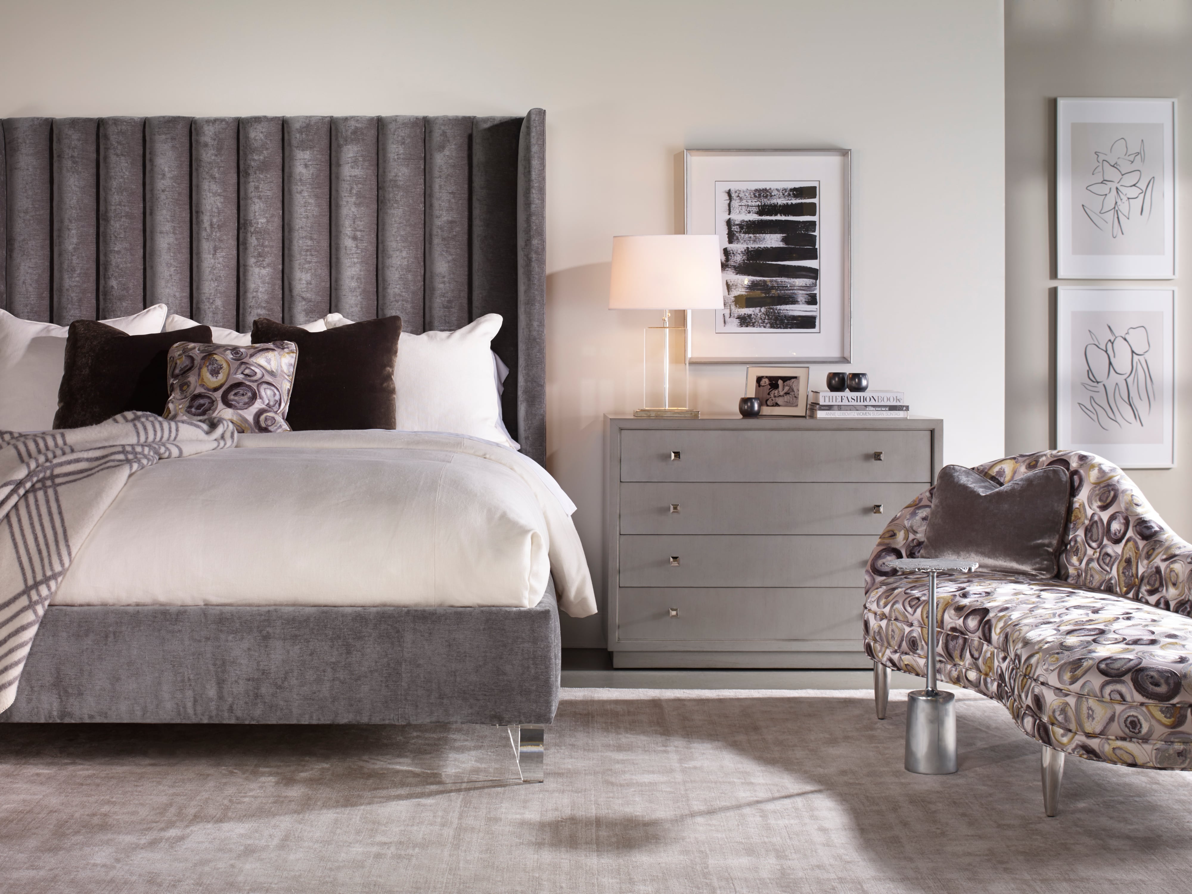 Century Windsor Smith Upholstery Twilight Chaise