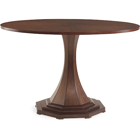 Consulate Transitional Round Dining Table